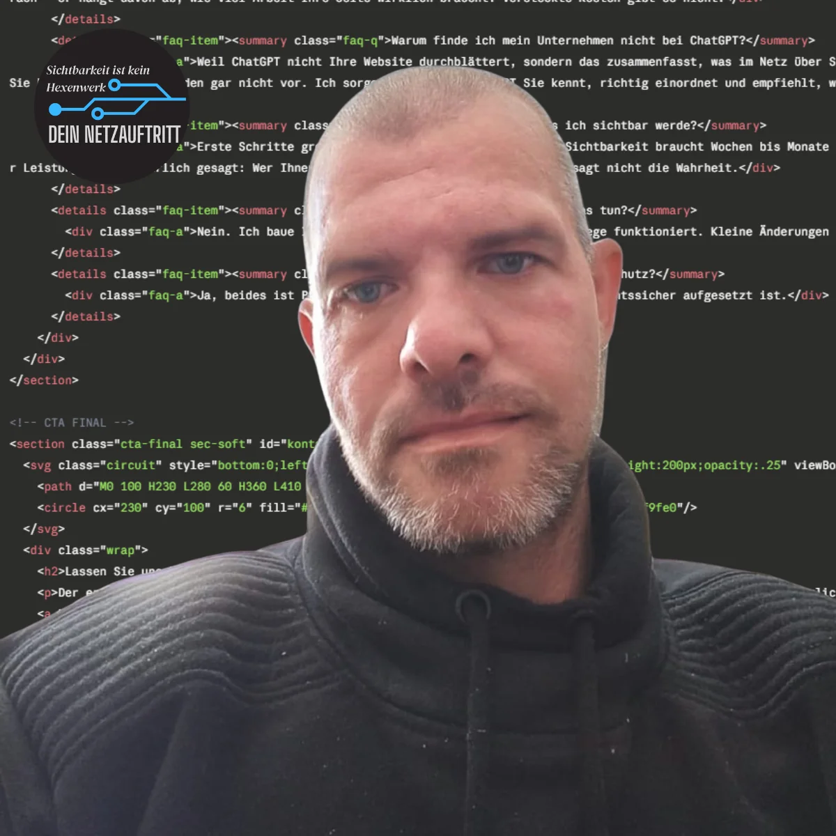 Fabian Taler, Inhaber von Dein Netzauftritt – persönlicher Ansprechpartner für Sichtbarkeit bei Google und ChatGPT in NRW